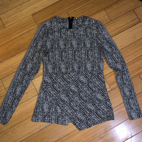 Stella McCartney Asymmetric Peplum Top - Picture 1 of 5